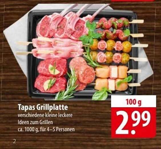Tapas Grillplatte