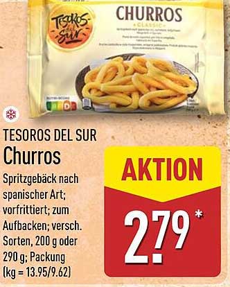 TESOROS DEL SUR Churros