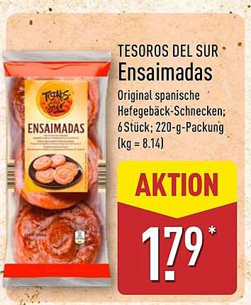Tesoros del Sur Ensaimadas - Original spanische Hefeteig-Schnecken
