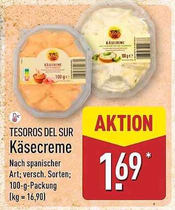 TESOROS DEL SUR Käsecreme 100 g