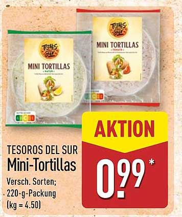 TESOROS DEL SUR Mini-Tortillas