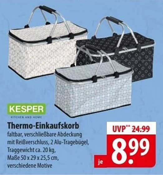 Thermo-Einkaufskorb