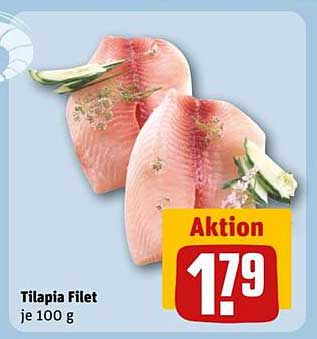 Tilapia Filet je 100 g
