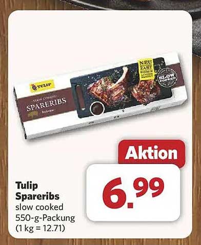 Tulip Spareribs 550-g-Packung