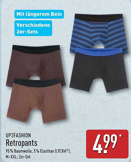 UP2FASHION Retropants 2er-Set