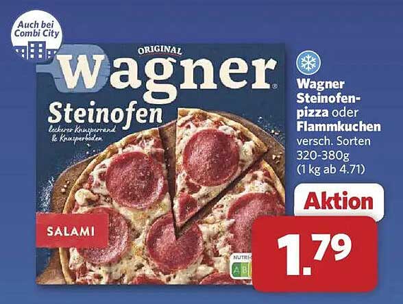 Wagner Steinofenpizza oder Flammkuchen - Aktion