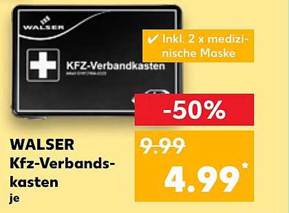 WALSER KfZ-Verbandkasten