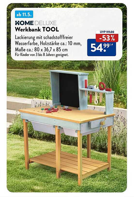 Werkbank TOOL von HOME DELUXE