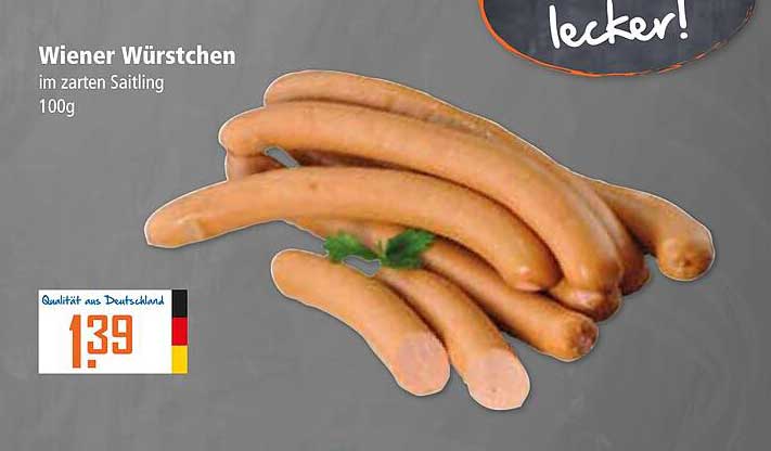 Wiener Würstchen im zarten Saitling 100g