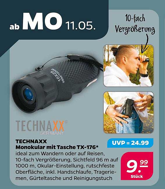 TECHNAXX Monokular mit Tasche TX-176*