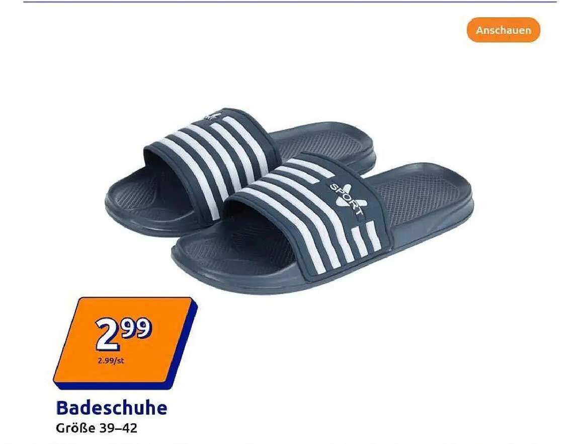 Badeschuhe Größe 39–42