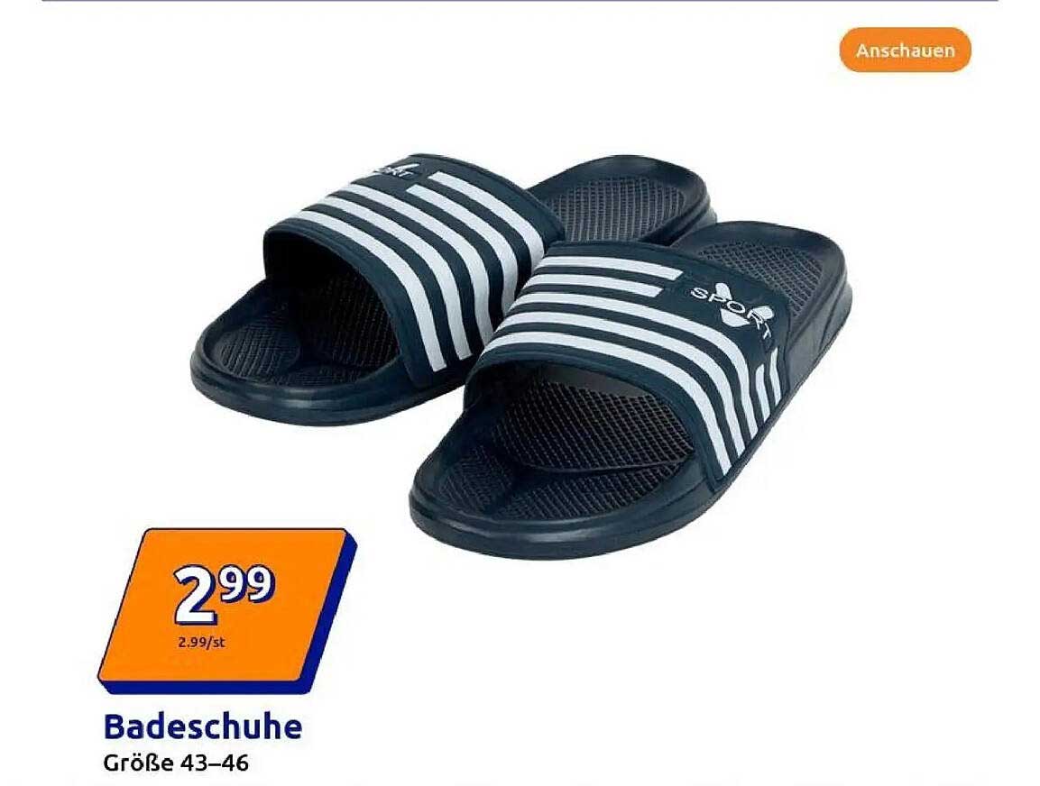 Badeschuhe Größe 43–46