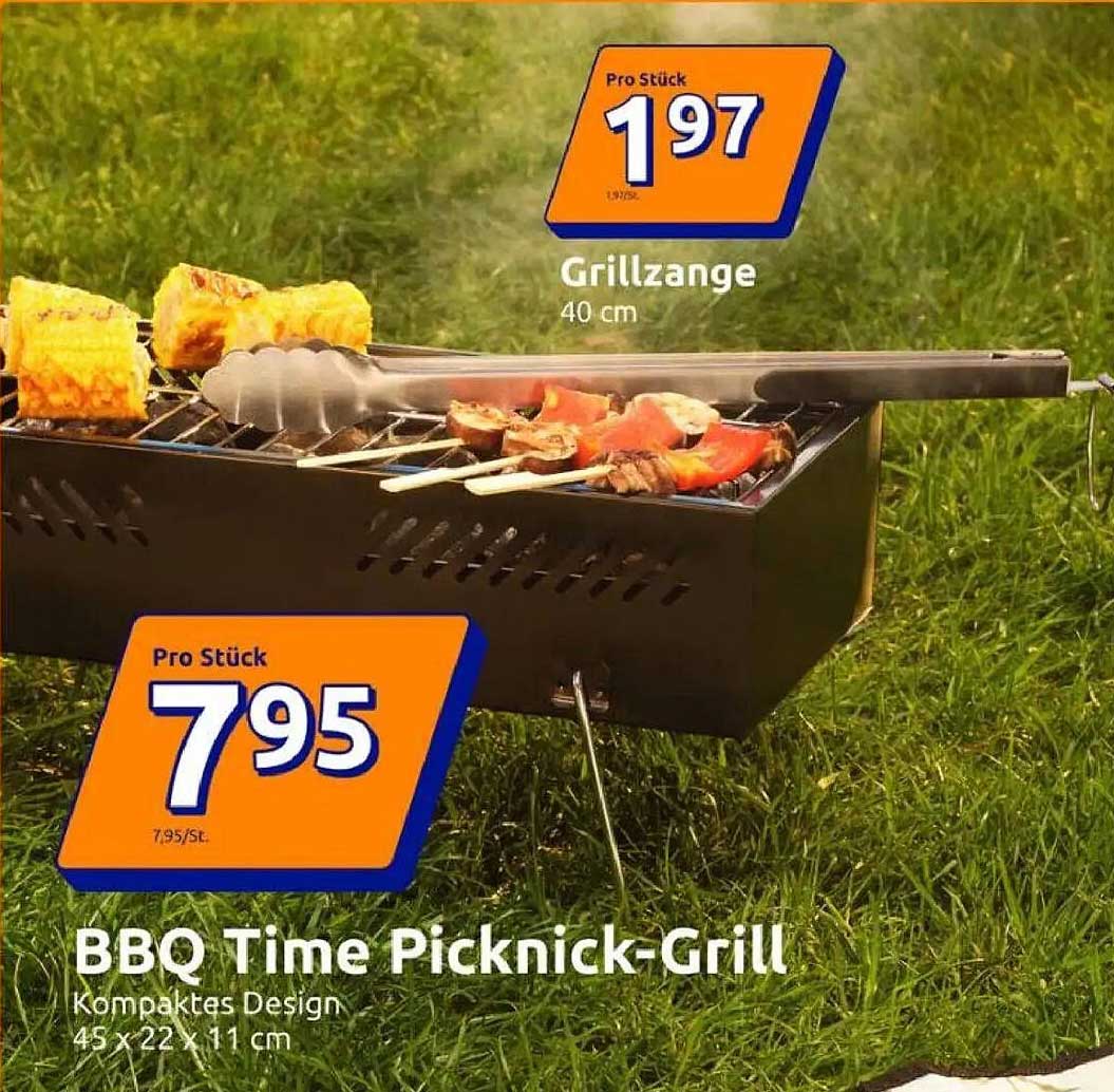 BBQ Time Picknick-Grill