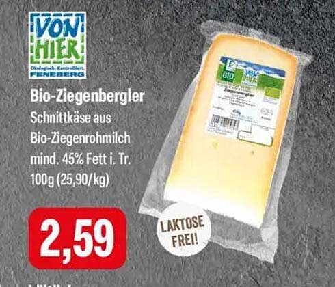 Bio-Ziegenbergerl Schnittkäse aus Bio-Ziegenrohmilch