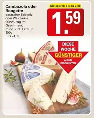 Cambozola oder Rougette