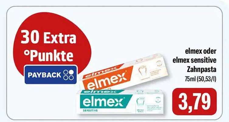 elmex oder elmex sensitive Zahnpasta 75ml