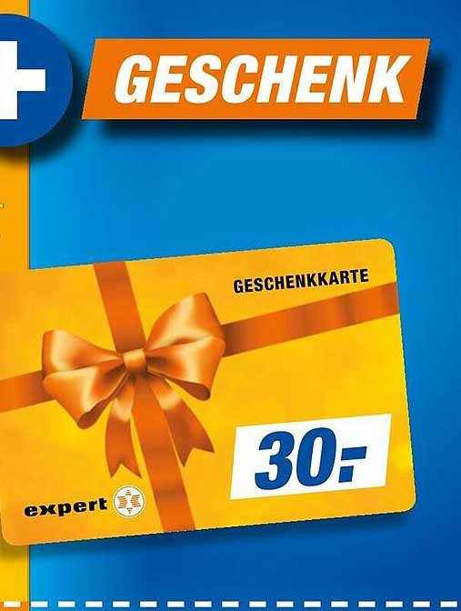 Expert Geschenkekarte im Wert von 30 €