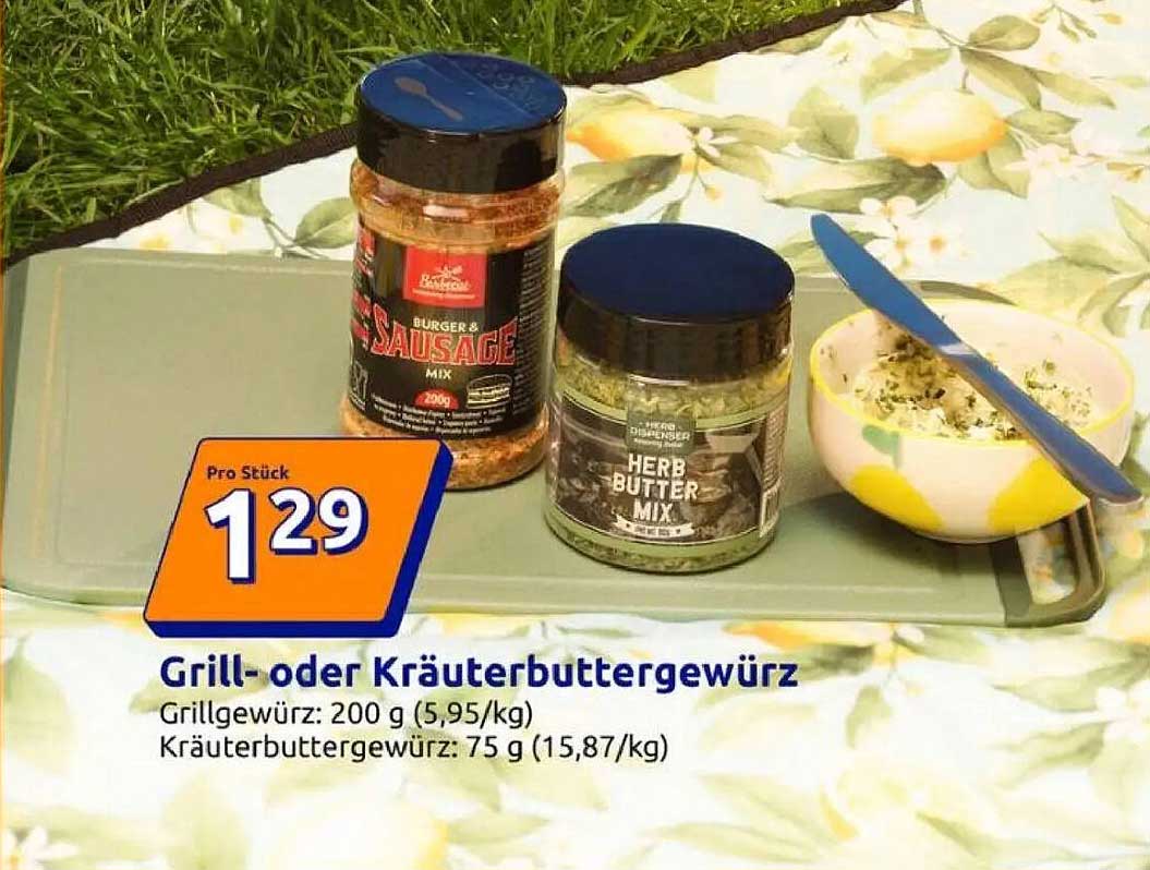 Grill- oder Kräuterbuttergewürz