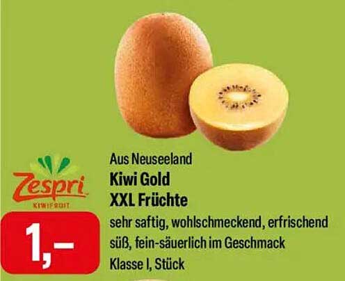 Kiwi Gold XXL Früchte