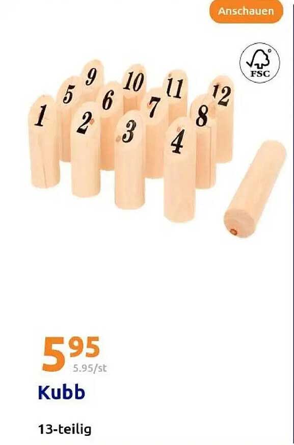 Kubb – das beliebte Spiel für draußen