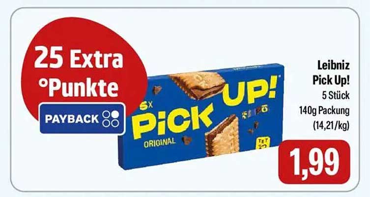 Leibniz Pick Up! 5 Stück 140g Packung