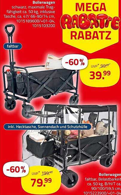 Mega Rabatt auf faltbaren Bollerwagen – Nur für kurze Zeit!