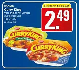Meica Curry King verschiedene Sorten 220g Packung