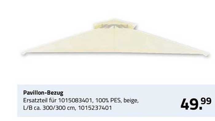 Pavillon-Bezug