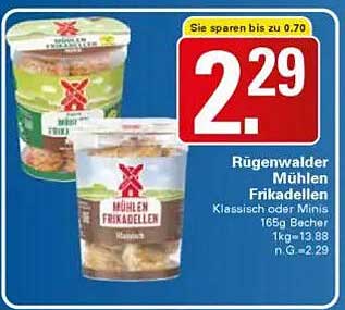 Rügenwalder Mühlen Frikadellen - Klassisch oder Minis