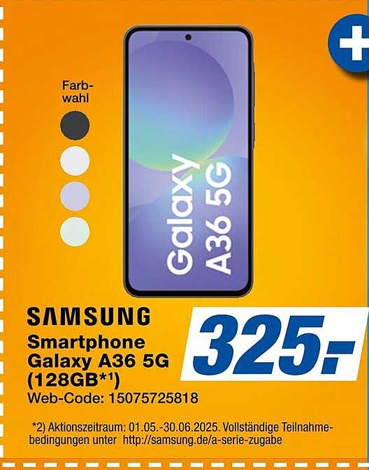 Samsung Smartphone Galaxy A36 5G (128GB)