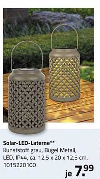 Solar-LED-Laterne