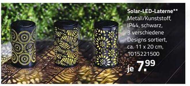 Solar-LED-Laterne