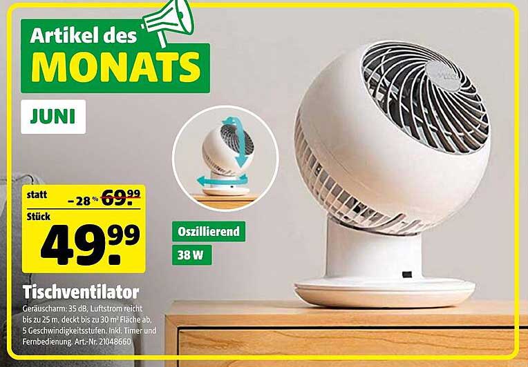 Tischventilator
