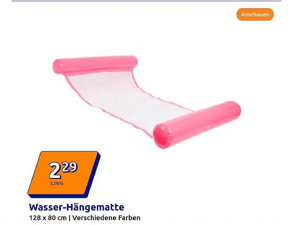 Wasser-Hängematte 128 x 80 cm - Verschiedene Farben