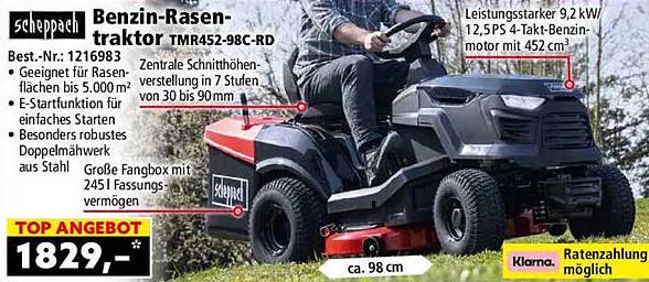 Benzin-Rasentraktor TMR452-98C-RD