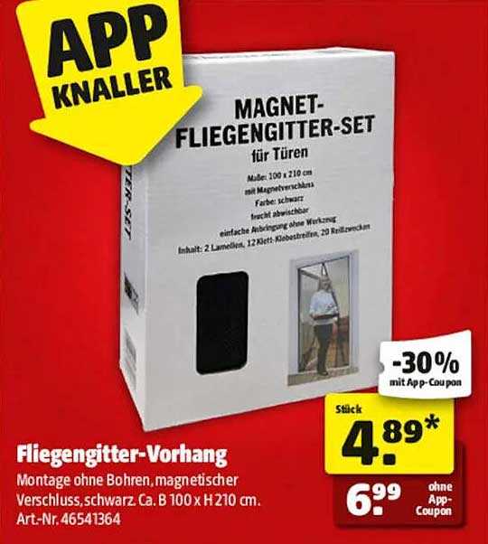 Fliegengitter-Vorhang