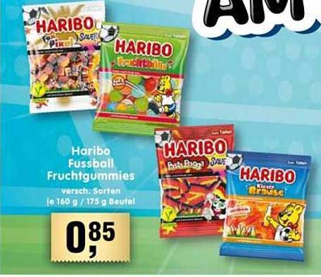 Haribo Fussball Fruchtgummis