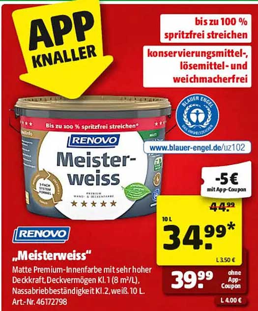 RENOVO „Meisterweiss“