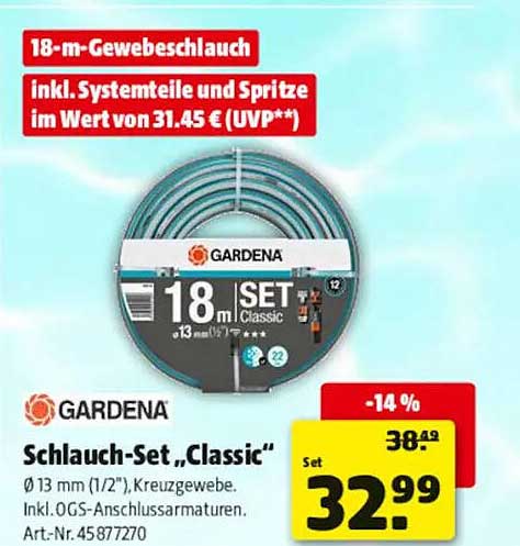 Schlauch-Set „Classic“