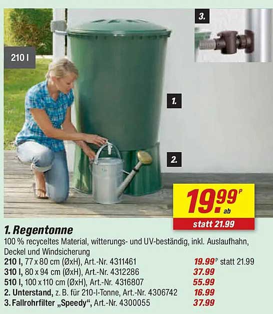 1. Regentonne