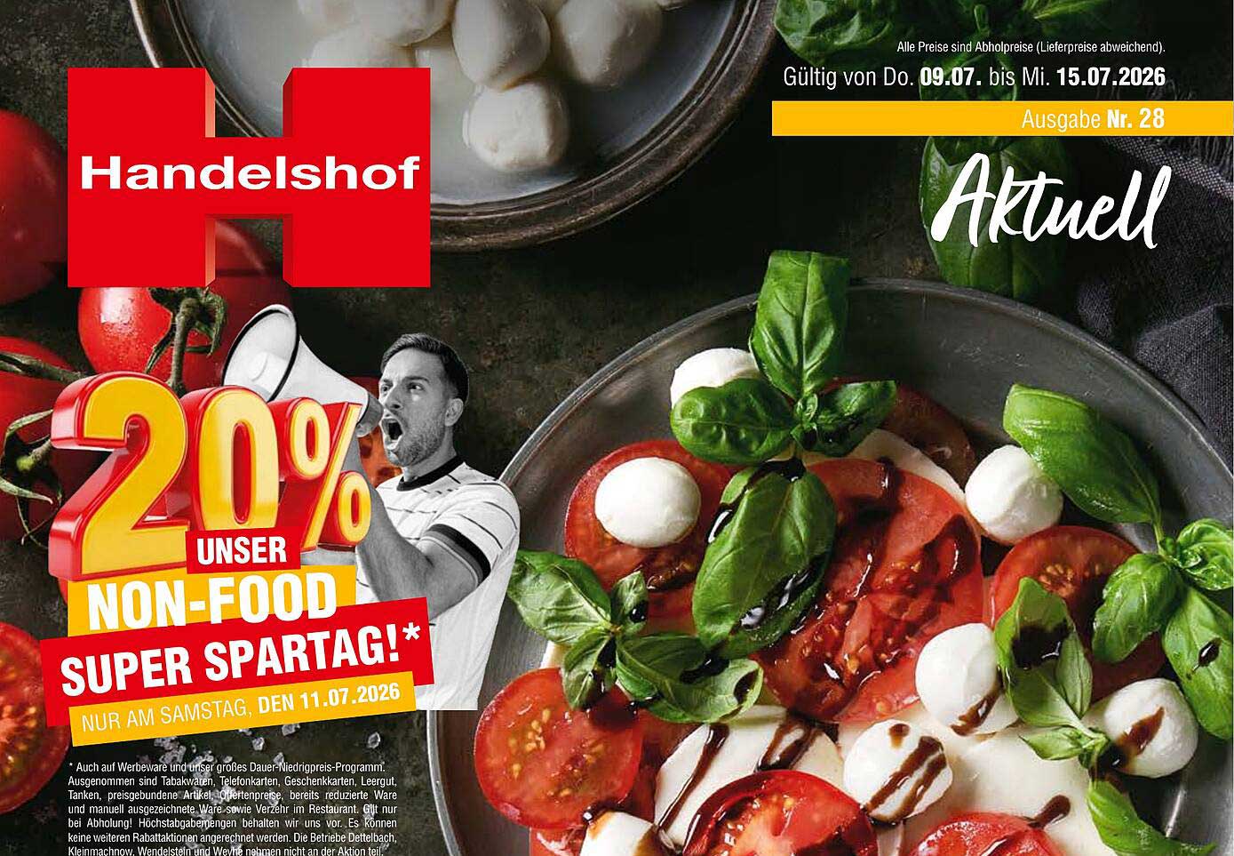 20% UNSER NON-FOOD SUPER SPARTAG!*