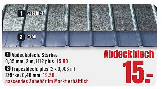 Abdeckblech