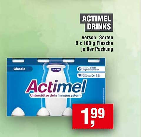 ACTIMEL DRINKS