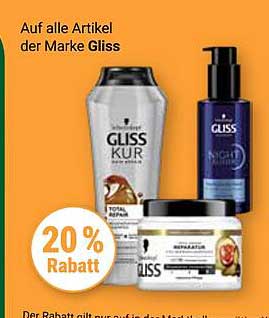 Auf alle Artikel der Marke Gliss