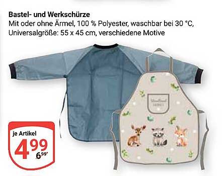 Bastel- und Werkschürze