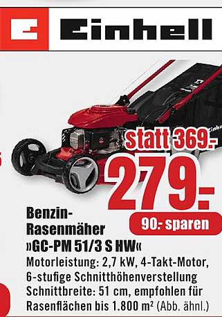 Benzin-Rasenmäher »GC-PM 51/3 S HW«