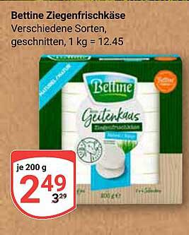 Bettine Ziegenfrischkäse