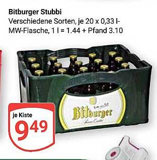 Bitburger Stubbi