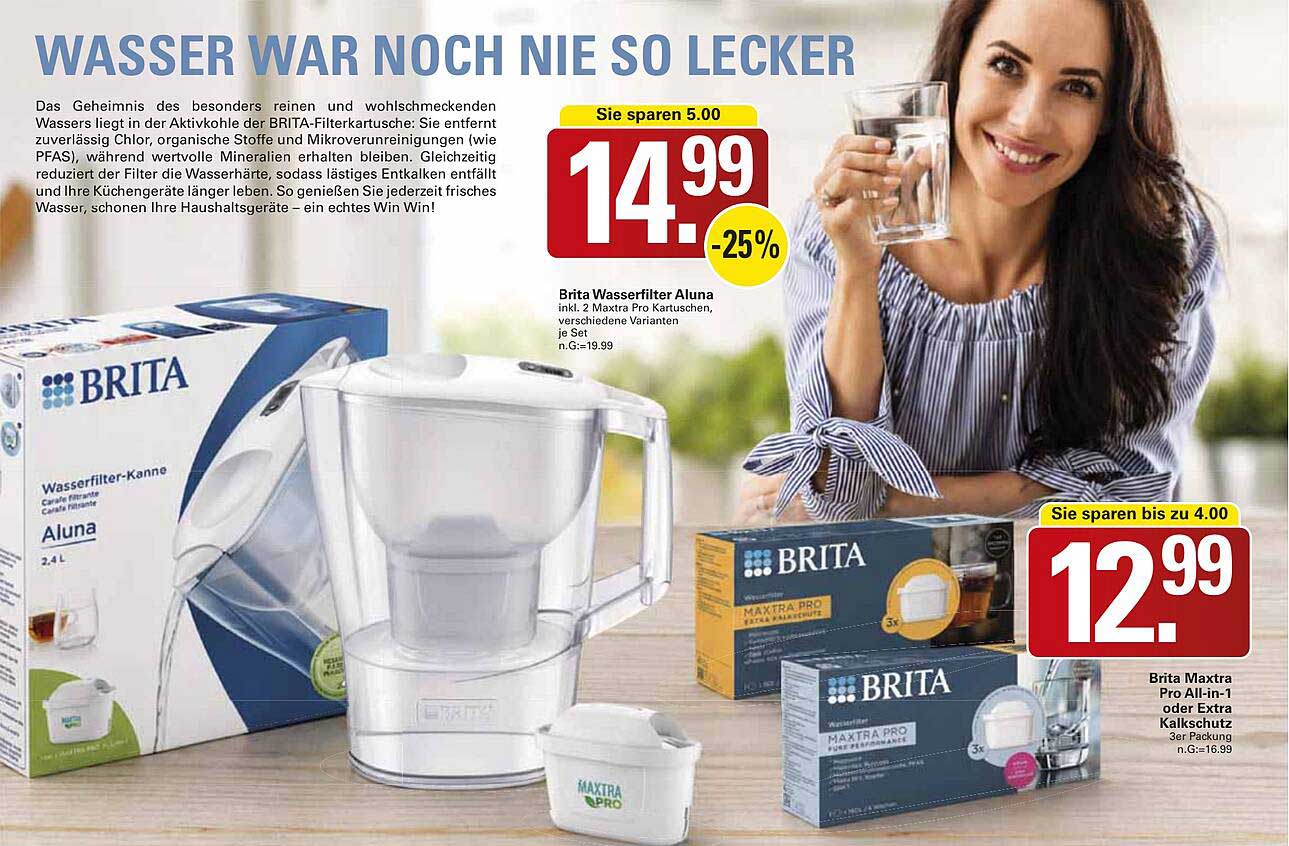 Brita Wasserfilter Aluna