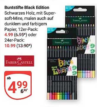 Buntstifte Black Edition